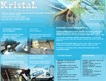 Tablet Screenshot of kristal-auto-stakla.com